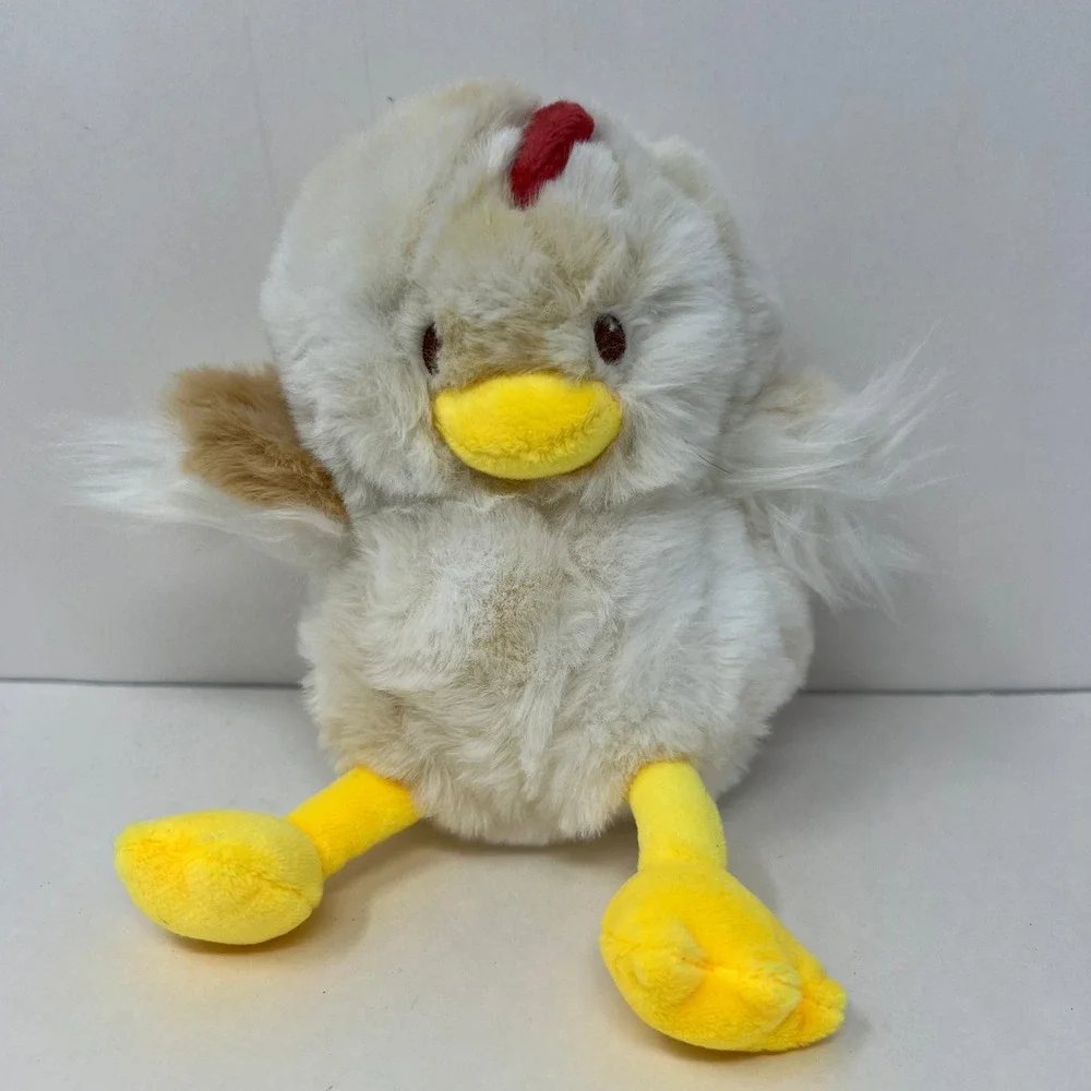 Gigglescape Chicken Plush 7 Inch Soft Beanie Stuffed Animal nursery toy 2025